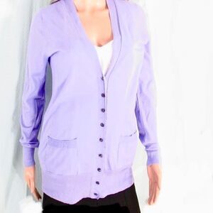 J.CREW Long Cardigan, 100% cotton.